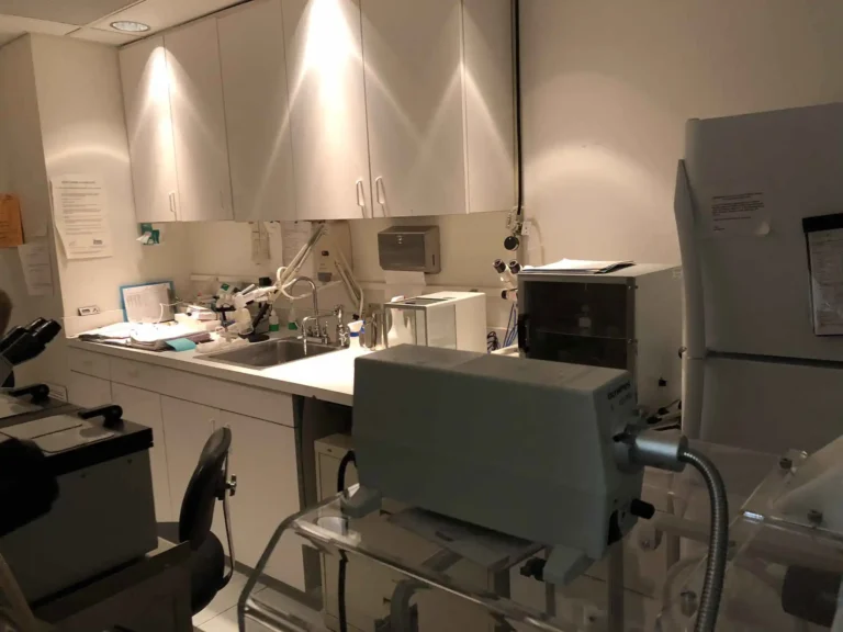 Fertility laboratory involved in egg donor screening and embryo creation