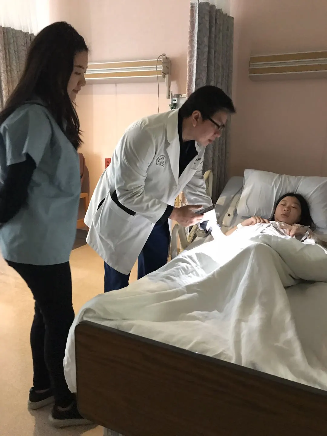 Woman receiving follow-up care after a pregnancy loss