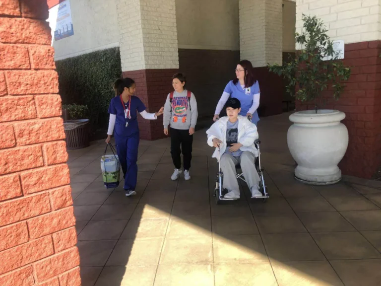Surrogate preparing for hospital discharge and employment leave